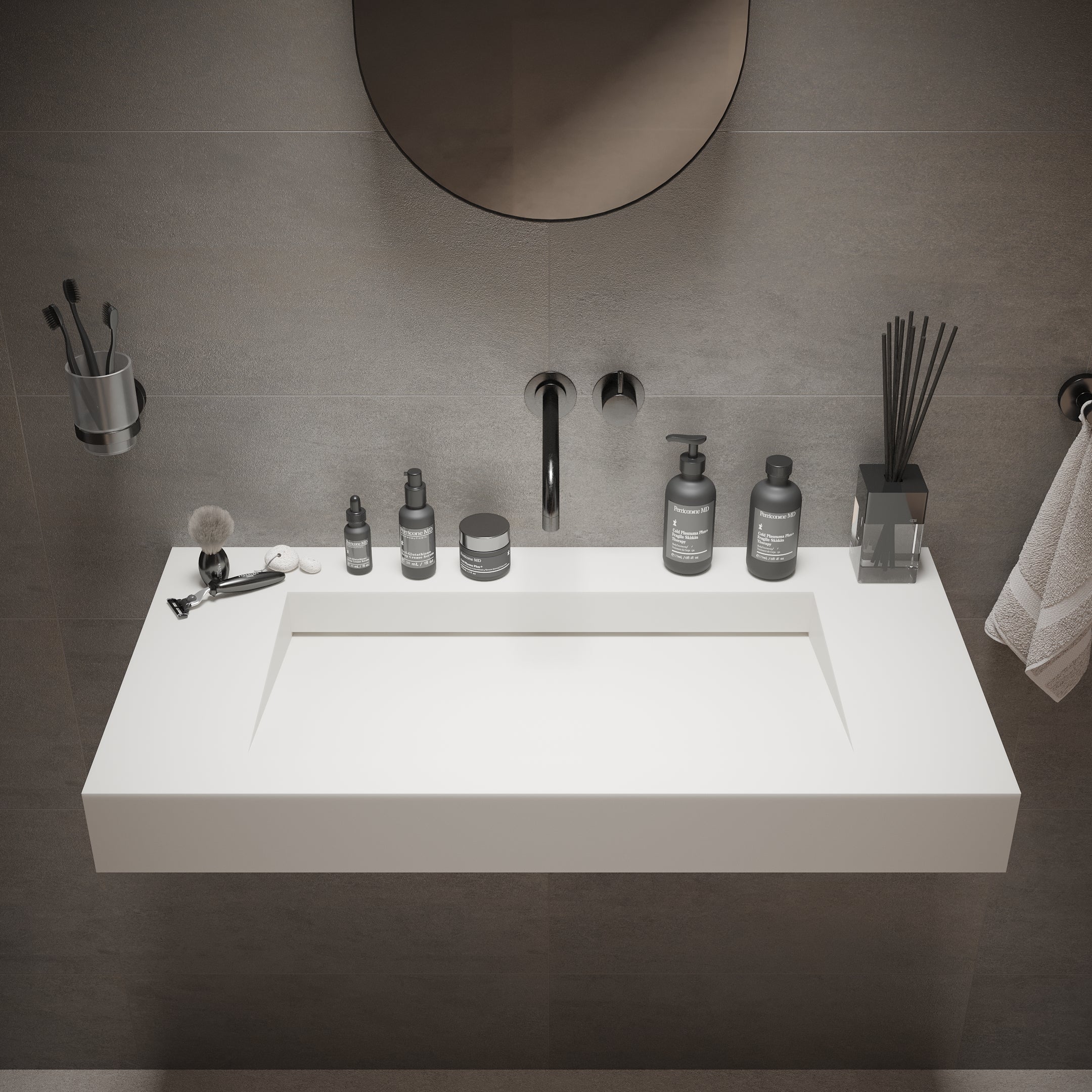 Ideavit | Solidsquare Washbasin