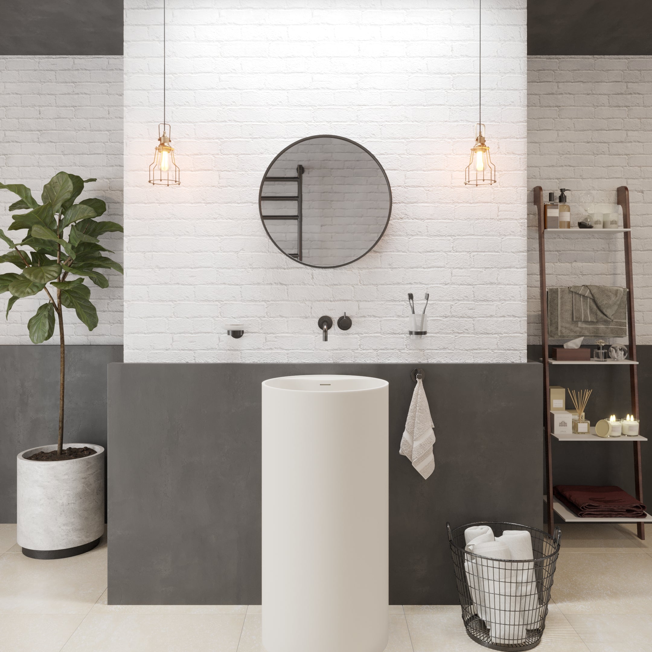 Ideavit | Solidroll Washbasin