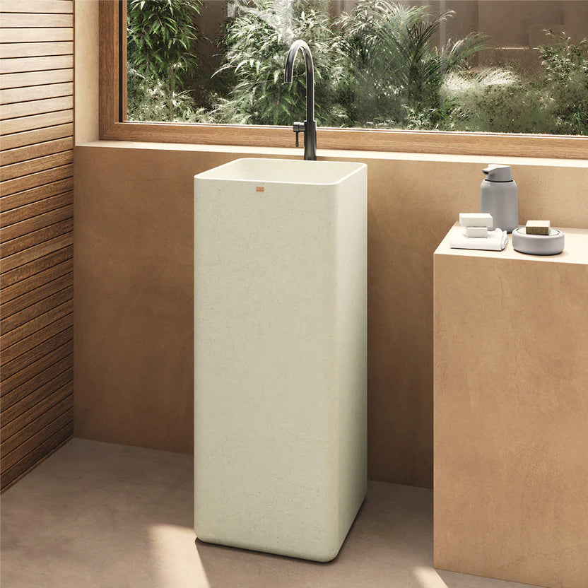 Konkretus | Fladd 06 Concrete Freestanding Washbasin