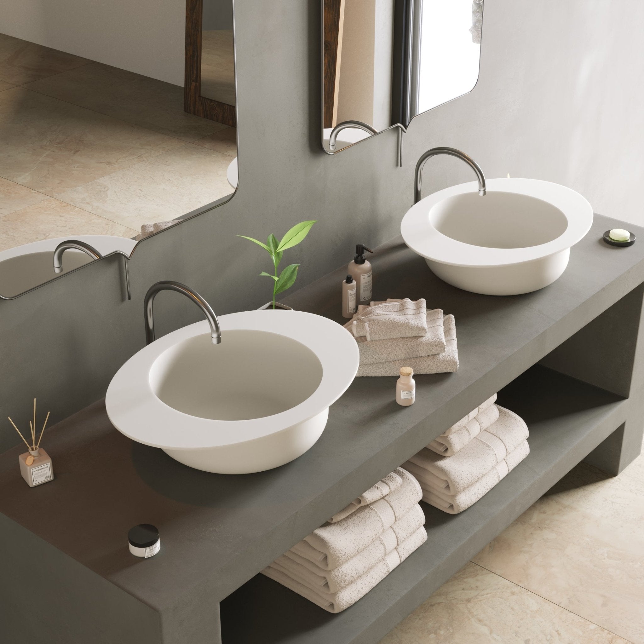 Ideavit | Solidcap ii 24" x 18" Vessel - U S H I Ideavit