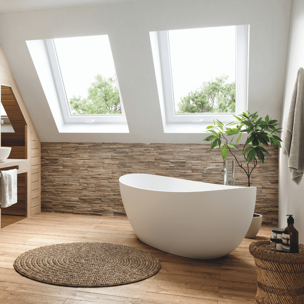 Acquabella | Arosa 62" x 31" Freestanding Bathtub - U S H I Acquabella