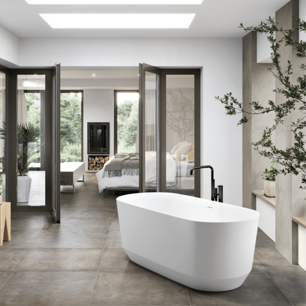 Acquabella | Venet 65" x 30" Freestanding Bathtub - U S H I Acquabella