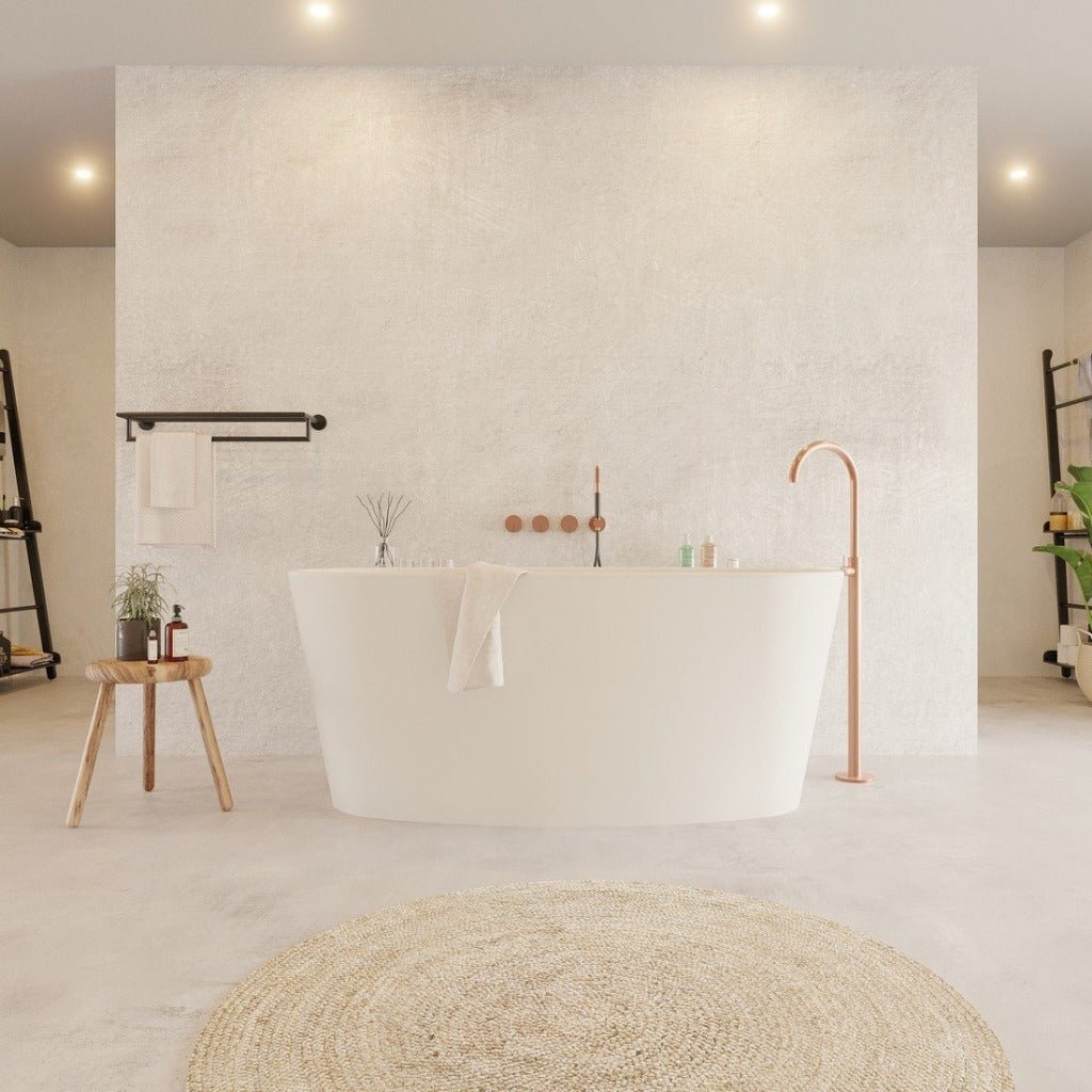 Ideavit | Solidglam 62" x 28" Freestanding Bathtub - U S H I Ideavit