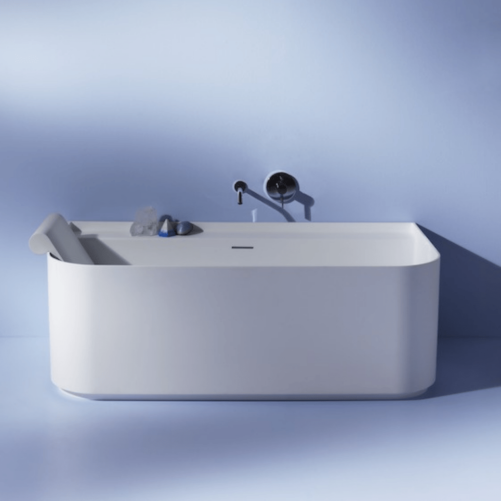 Laufen | Sonar 220347 63" x 32" Freestanding Bathtub - U S H I Laufen